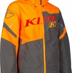 Klim Instinct Snowmobile Jacket Strike Orange/Asphalt -Fxr shop 4791794 5