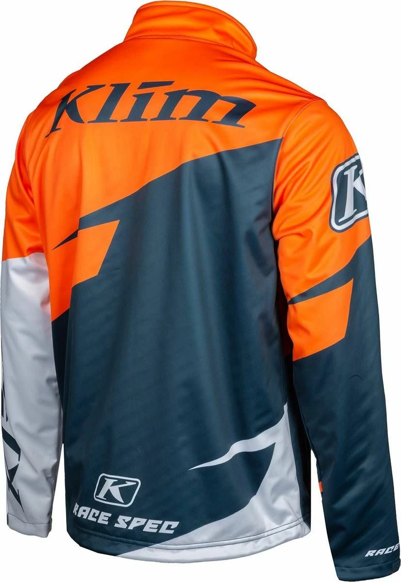 Klim Race Spec Snowmobile Jacket Petrol/White 2 Klim Race Spec Snowmobile Jacket Petrol/White - Image 2