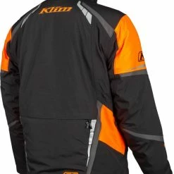 Alternative view of Klim Keweenaw Snowmobile Jacket Black/Strike Orange