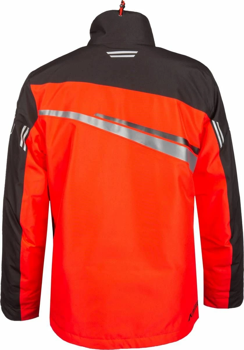 Klim Kaos Snowmobile Jacket Black/High Risk Red 4 Klim Kaos Snowmobile Jacket Black/High Risk Red - Image 4