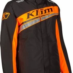 Klim Kaos Snowmobile Jacket Black/Strike Orange -Fxr shop 4791814 5