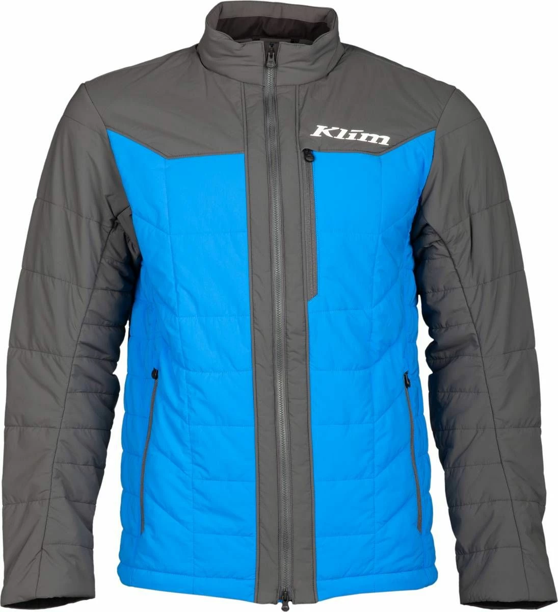 Klim Override Jacket Asphalt/Electric Blue Lemonade 3 Klim Override Jacket Asphalt/Electric Blue Lemonade - Image 3