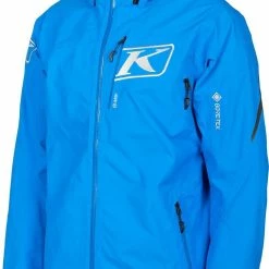 Klim Storm Snowmobile Jacket Electric Blue Lemonade/Metallic Silver