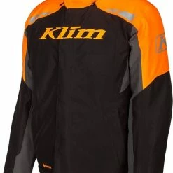 Klim Rift Jacket Black/Strike Orange