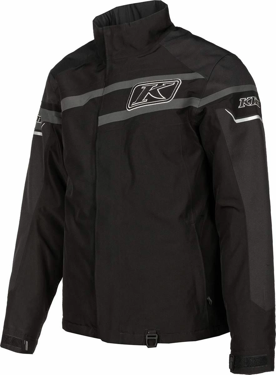 Klim Klimate Snowmobile Jacket Black/Metallic Silver 1 Klim Klimate Snowmobile Jacket Black/Metallic Silver