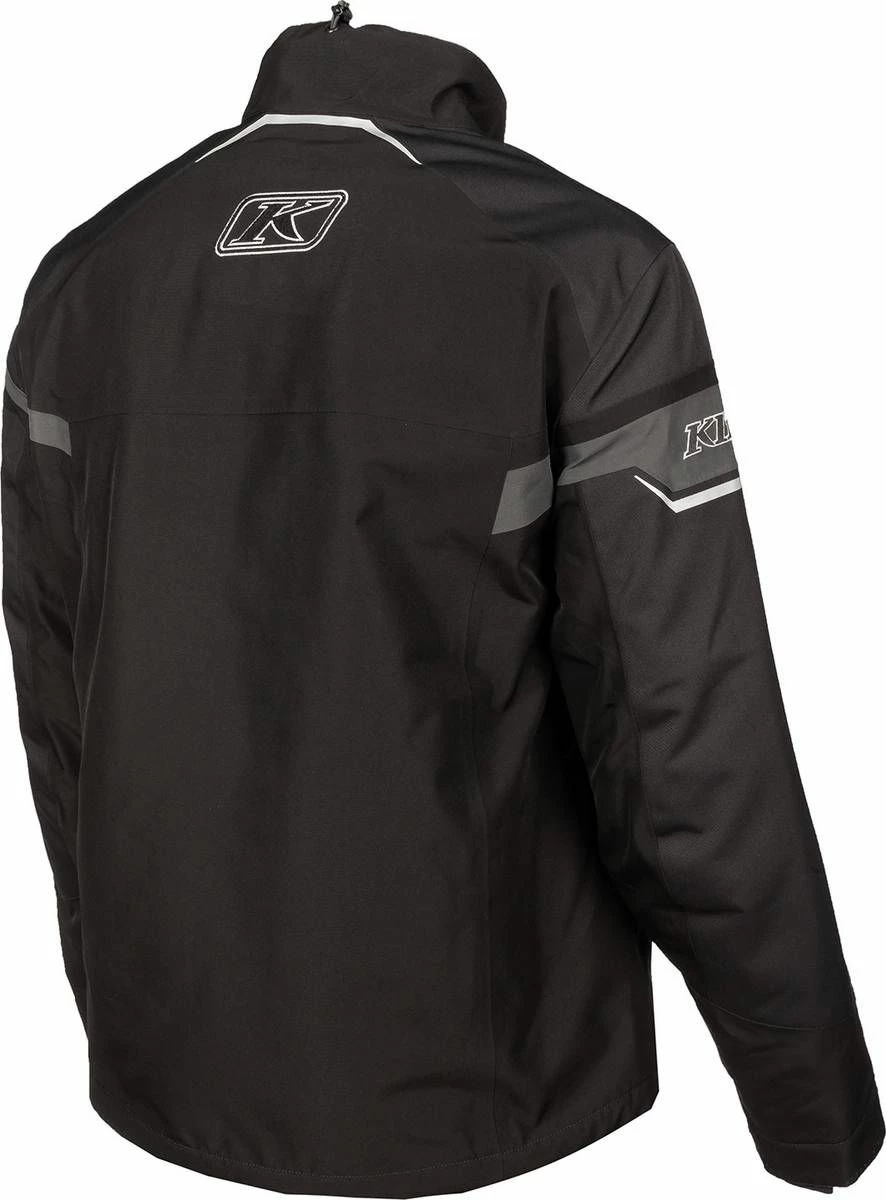 Klim Klimate Snowmobile Jacket Black/Metallic Silver 2 Klim Klimate Snowmobile Jacket Black/Metallic Silver - Image 2