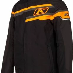 Klim Klimate Snowmobile Jacket Black/Strike Orange