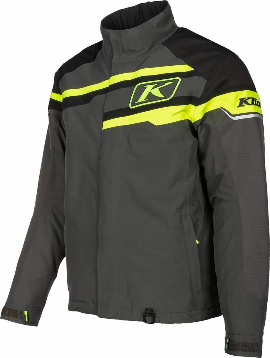 Klim Klimate Snowmobile Jacket Asphalt/Hi-Vis 1 Klim Klimate Snowmobile Jacket Asphalt/Hi-Vis