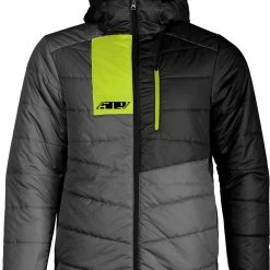 509 Syn Loft Insulated Hooded Jacket Gray/Lime