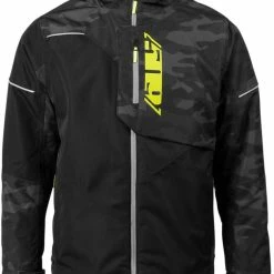509 Range Insulated Snowmobile Jacket Black Camo