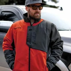 509 Range Snowmobile Insulated Jacket Red (2023) -Fxr shop 4793687 4