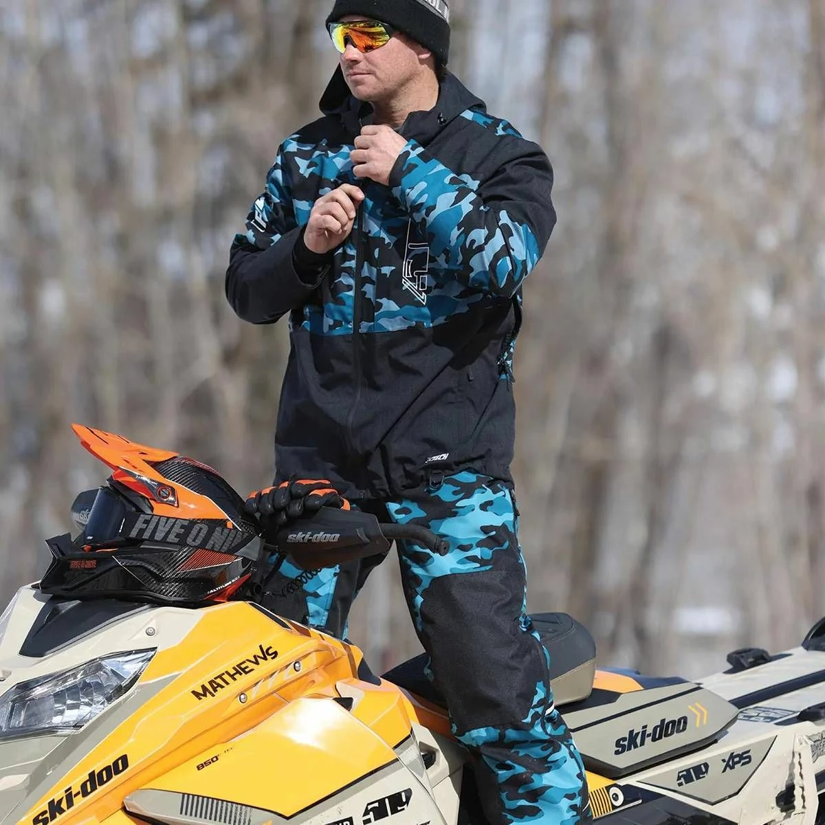 509 Forge Snowmobile Insulated Jacket Sharkskin Camo 3 509 Forge Snowmobile Insulated Jacket Sharkskin Camo - Image 3