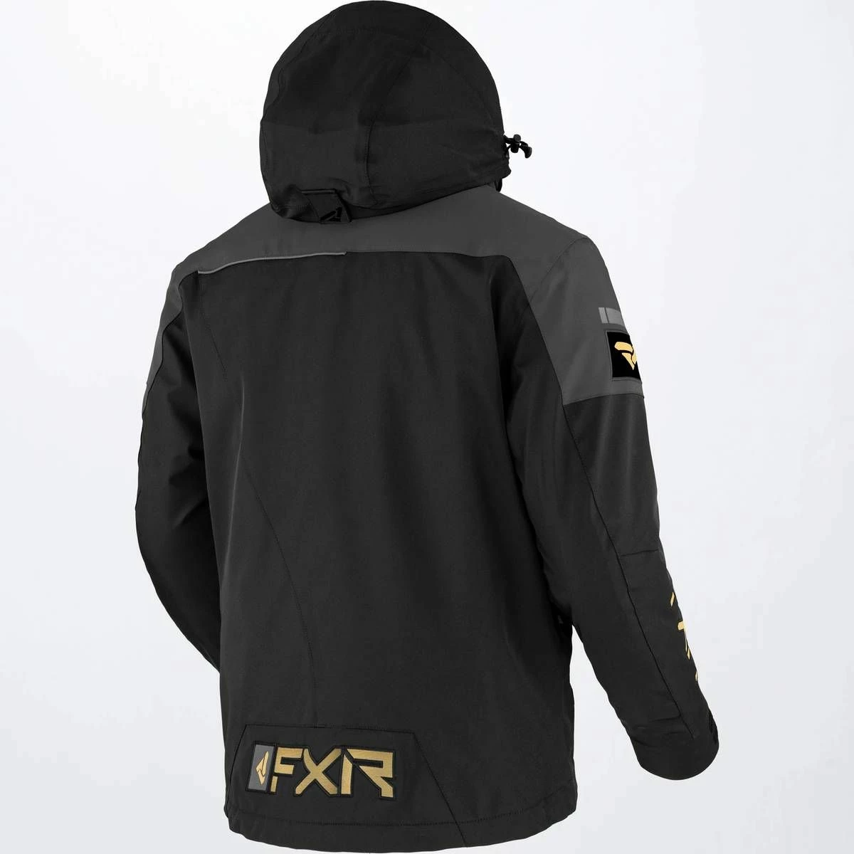 FXR 2022 Ranger Snowmobile Jacket Black/Char/Gold 2 FXR 2022 Ranger Snowmobile Jacket Black/Char/Gold - Image 2
