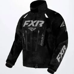 FXR 2022 Team FX Snowmobile Jacket Black Camo