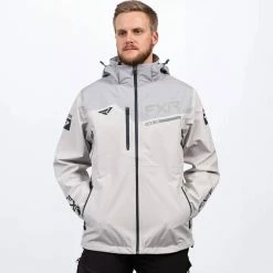 FXR Renegade Tri-Laminate Snowmobile Jacket Grey
