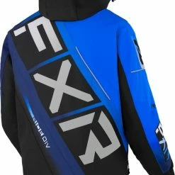 Alternative view of FXR 2023 CX Snowmobile Jacket Black/Blue Fade