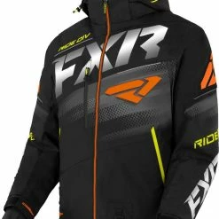 FXR 2023 Boost FX 2-in-1 Snowmobile Jacket Black/HiVis/Orange