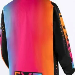 Alternative view of FXR 2023 Cold Cross RR Snowmobile Jacket Spectrum/Black