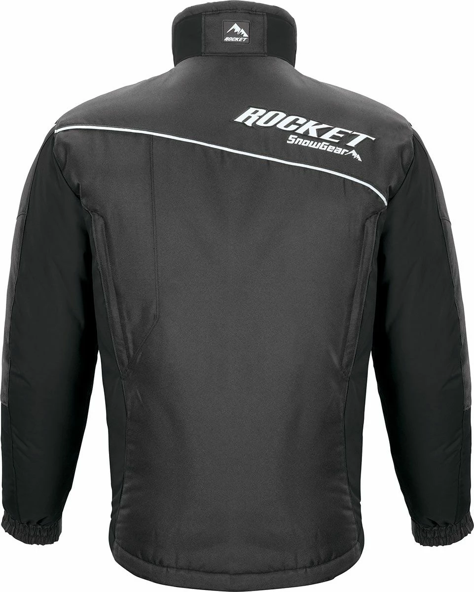 Rocket Snow Gear Storm XC Youth Snowmobile Jacket Black/Black 2 Rocket Snow Gear Storm XC Youth Snowmobile Jacket Black/Black - Image 2