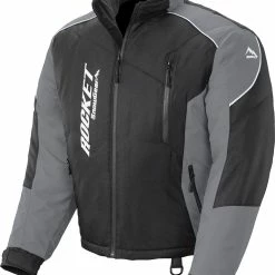 Rocket Snow Gear Storm XC Youth Snowmobile Jacket Black/Gray