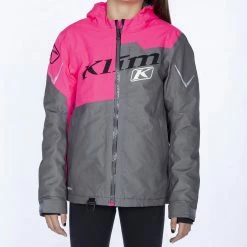 Klim Instinct Youth Jacket Knockout Pink/Castlerock Gray