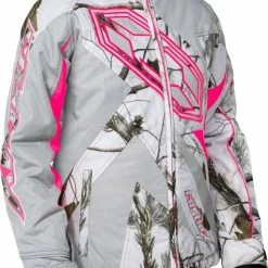 Castle X Launch G3 Youth Girls Snowmobile Jacket Realtree Snow