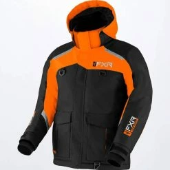 FXR 2022 Excursion Youth Snowmobile Jacket Black/Orange
