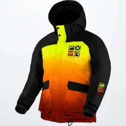 FXR 2022 Kicker Child Snowmobile Jacket Inferno/Black