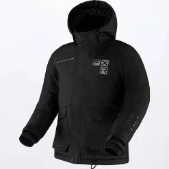 FXR 2022 Kicker Youth Snowmobile Jacket Black/Charcoal