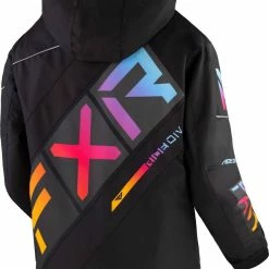 Alternative view of FXR 2023 CX Child Snowmobile Jacket Black/Spectrum