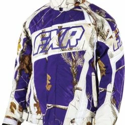 FXR Helix Womens Jacket Realtree AP Snow/AP Puple Camo