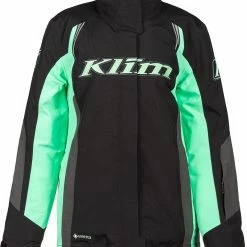 Klim 2022 Strata Womens Jacket Black/Wintermint