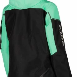 Alternative view of Klim 2022 Alpine Womens Jacket Black/Wintermint