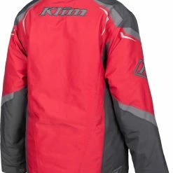 Alternative view of Klim Spark Womens Snowmobile Jacket Asphalt/Chili Pepper