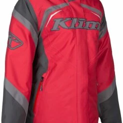 Klim Spark Womens Snowmobile Jacket Asphalt/Chili Pepper -Fxr shop 4807568 5