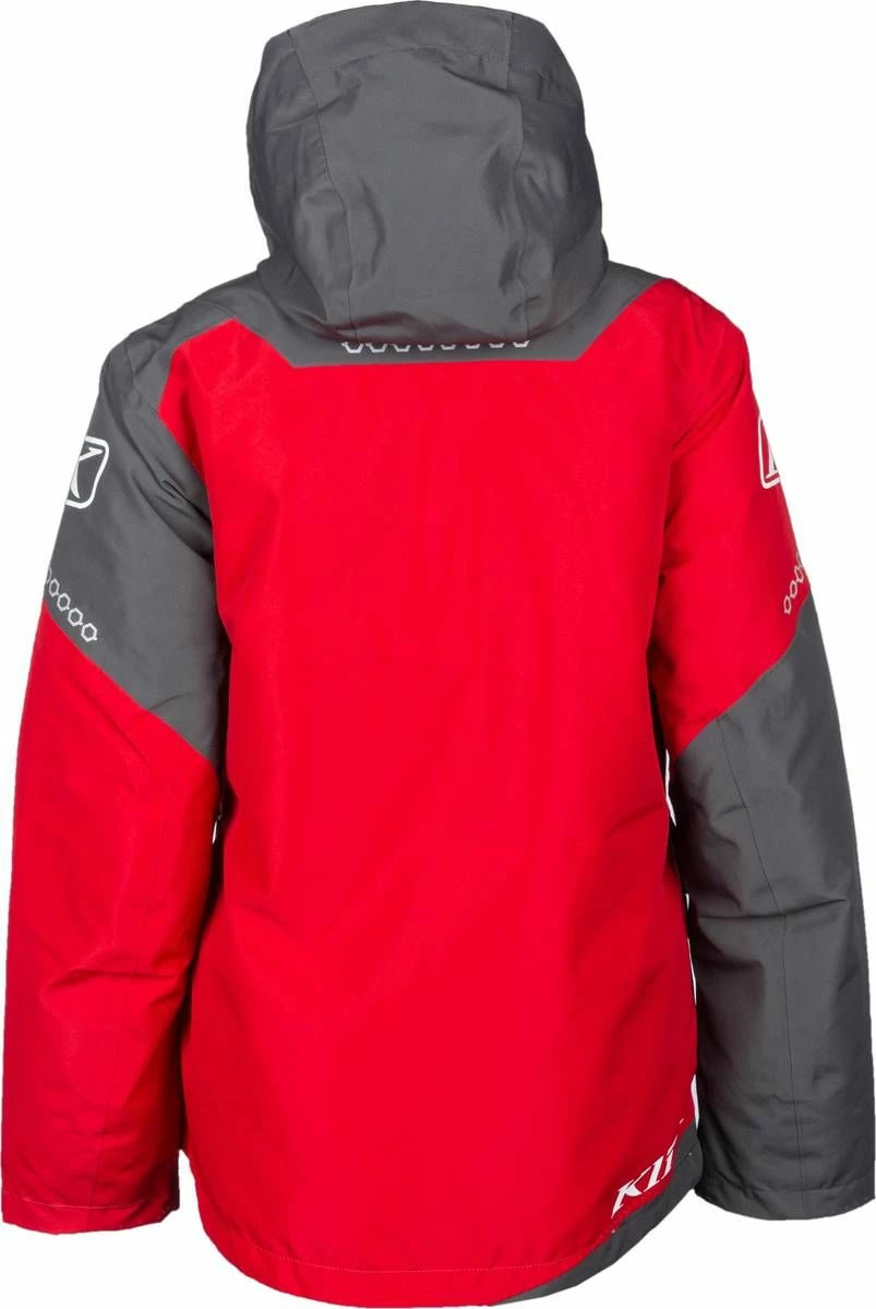 Klim Fuse Womens Snowmobile Jacket Chili Pepper/Asphalt 4 Klim Fuse Womens Snowmobile Jacket Chili Pepper/Asphalt - Image 4