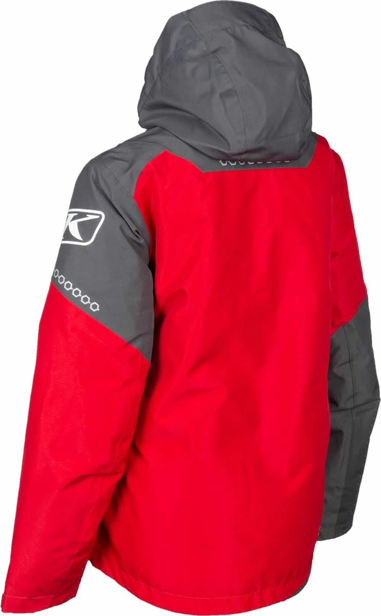 Klim Fuse Womens Snowmobile Jacket Chili Pepper/Asphalt 6 Klim Fuse Womens Snowmobile Jacket Chili Pepper/Asphalt - Image 6