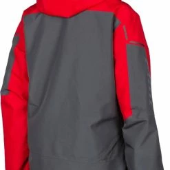 Alternative view of Klim Alpine Womens Snowmobile Jacket Chili Pepper/Asphalt