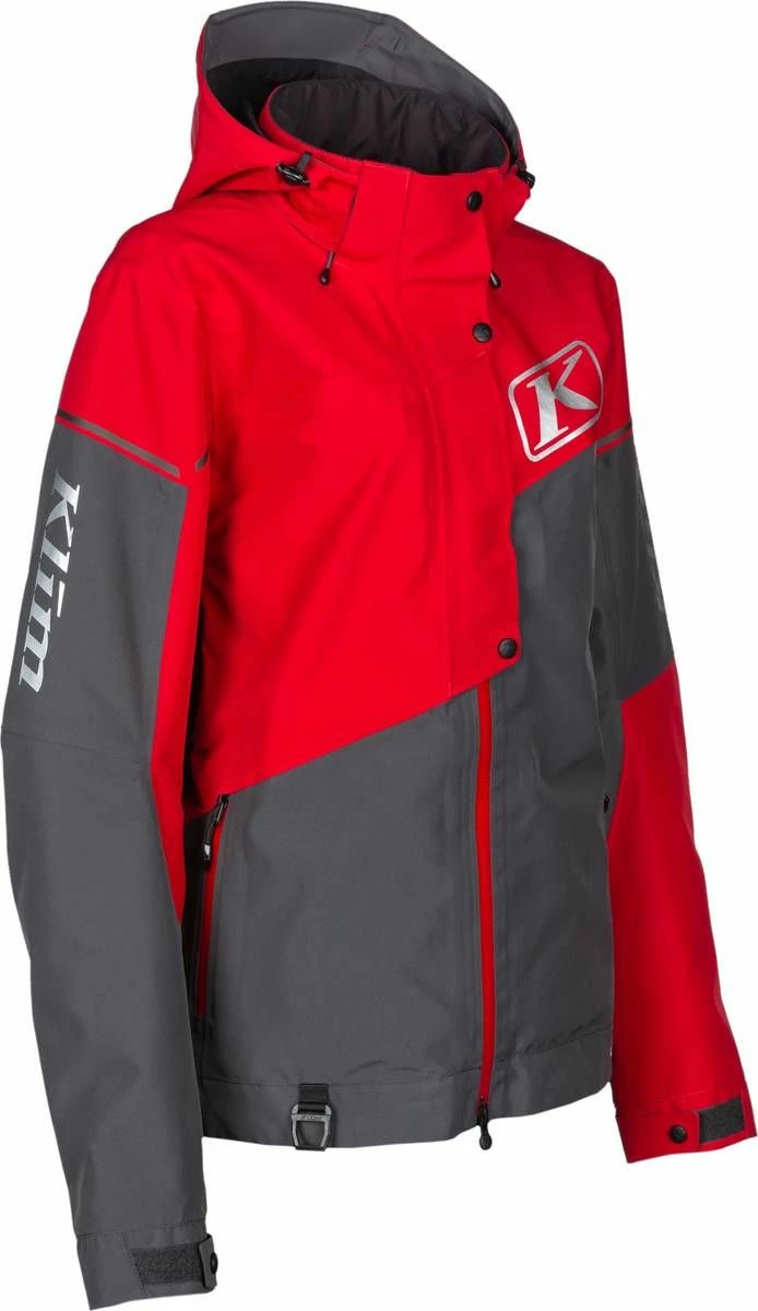 Klim Alpine Womens Snowmobile Jacket Chili Pepper/Asphalt 5 Klim Alpine Womens Snowmobile Jacket Chili Pepper/Asphalt - Image 5