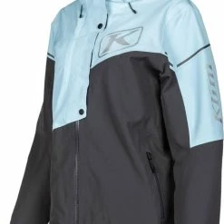 Klim Alpine Womens Jacket Asphalt/Crystal Blue