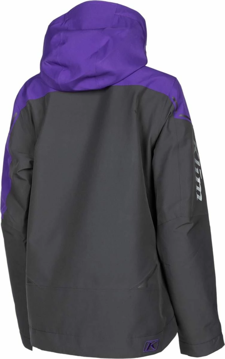 Klim Alpine Womens Jacket Asphalt/Heliotrope 2 Klim Alpine Womens Jacket Asphalt/Heliotrope - Image 2