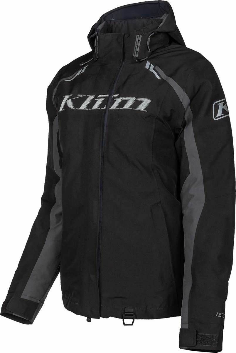 Klim Flare Womens Jacket Black/Asphalt 1 Klim Flare Womens Jacket Black/Asphalt