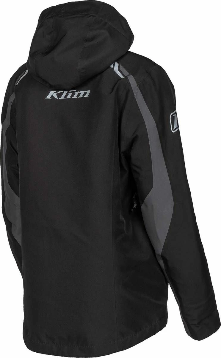 Klim Flare Womens Jacket Black/Asphalt 2 Klim Flare Womens Jacket Black/Asphalt - Image 2