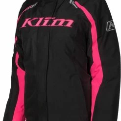 Klim Flare Womens Jacket Black/Knockout Pink