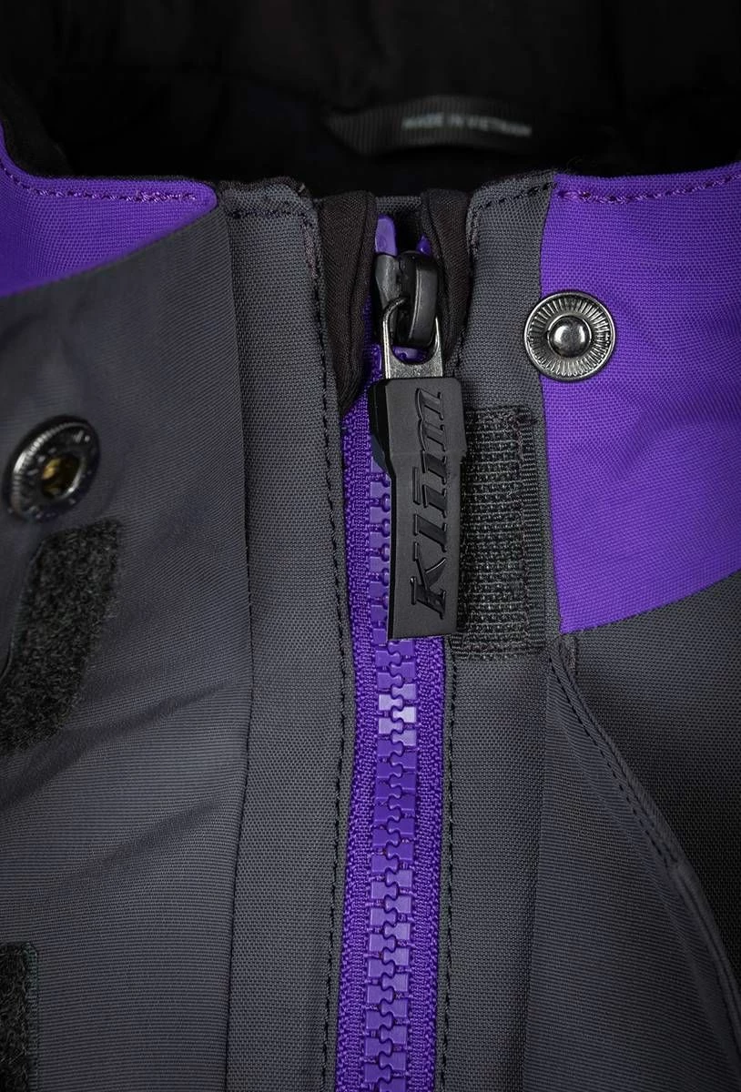 Klim Strata Womens Jacket Asphalt/Heliotrope 5 Klim Strata Womens Jacket Asphalt/Heliotrope - Image 5