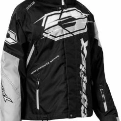 Castle X Code G3 Womens Snowmobile Jacket Black/Silver/White