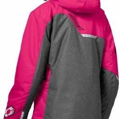 Alternative view of Castle X Powder G3 Womens Snowmobile Jacket Heather/Rose