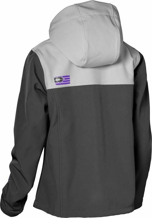 Castle X Barrier G4 Womens Snowmobile Jacket Heather Gray/Grape 2 Castle X Barrier G4 Womens Snowmobile Jacket Heather Gray/Grape - Image 2