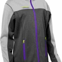 Castle X Fusion G4 Womens Snowmobile Jacket Black/Grape/Hi-Vis