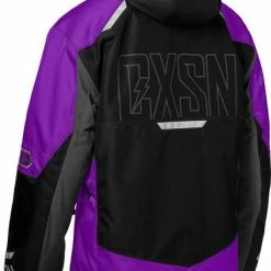 Alternative view of Castle X Strike G5 Snowmobile Womens Jacket Grape/Black/Silver